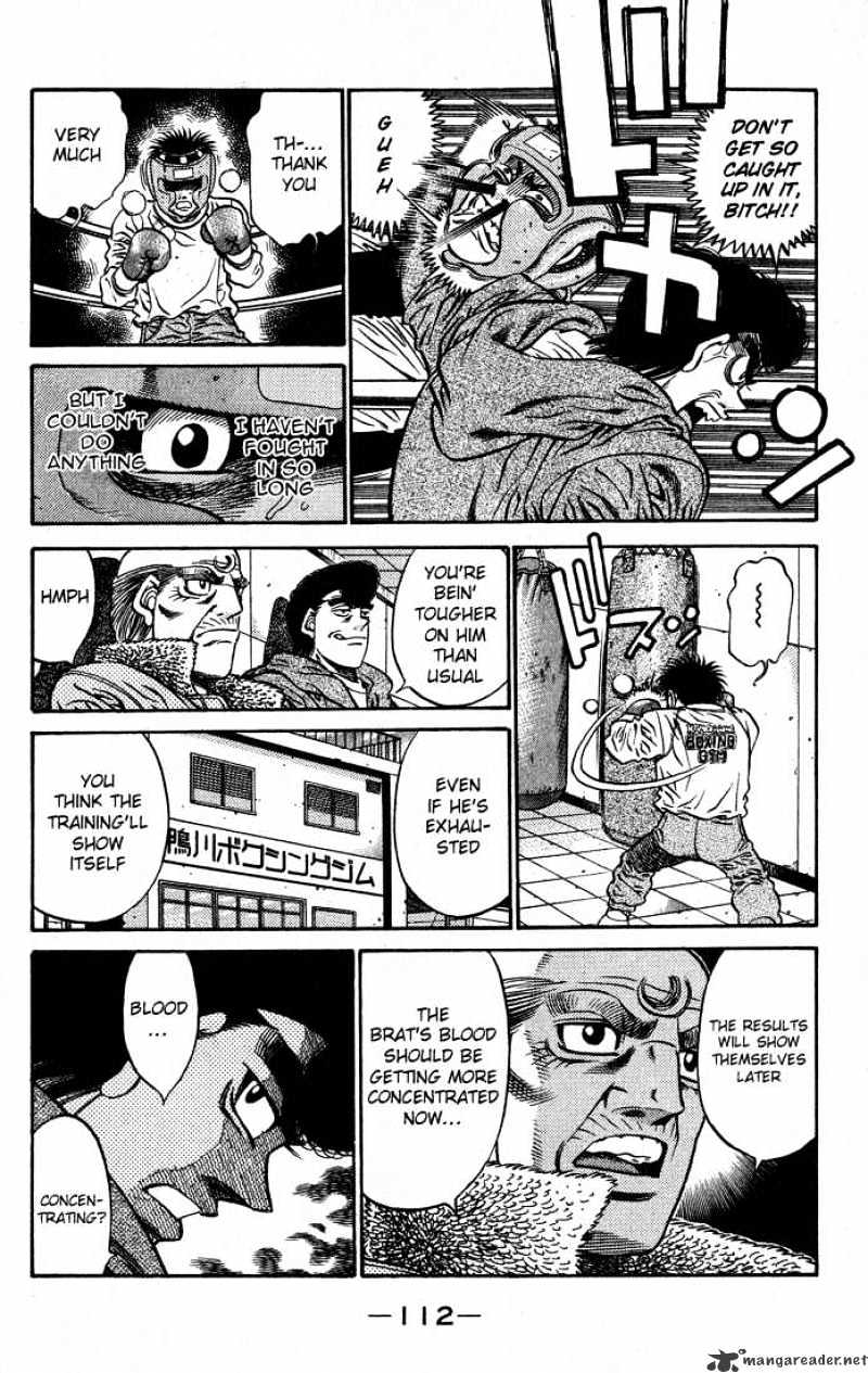Hajime no Ippo: Fighting Spirit, Chapter 421 image 14